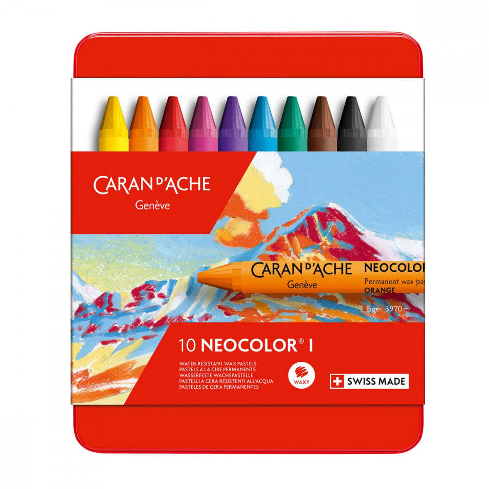 Neocolor I Caran d'Ache 10 Cores